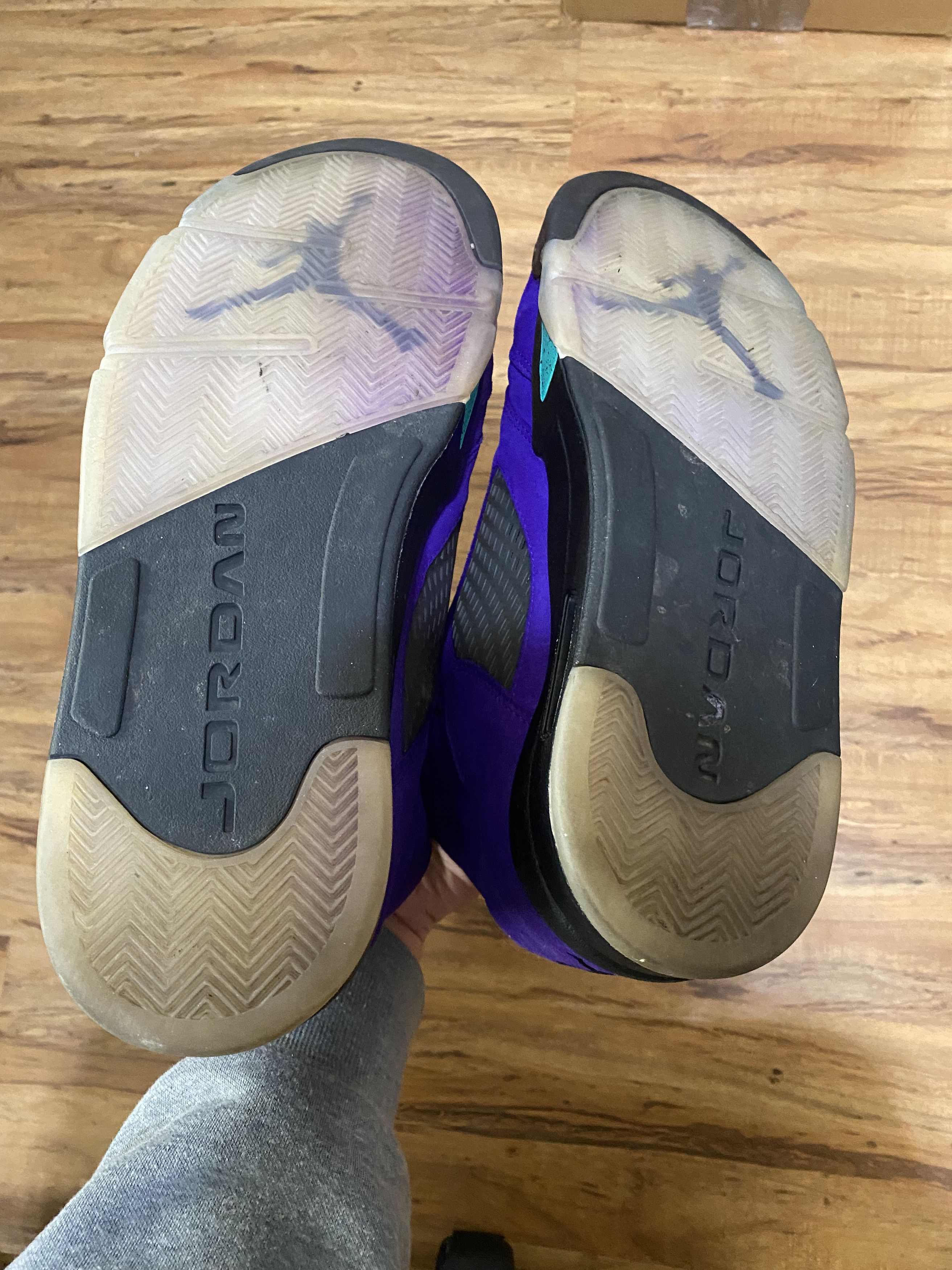 Jordan Brand Air Jordan 5 - Retro Grape Ice Size US 13 / EU 46 - 3 Thumbnail
