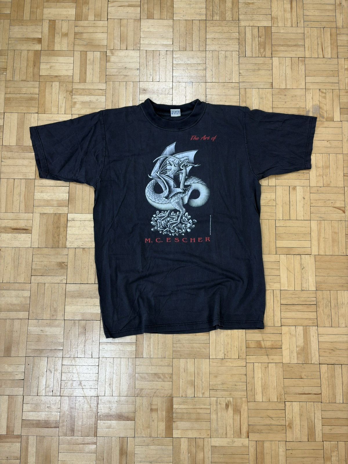 90s Mc Escher Art T-Shirt vintage xl