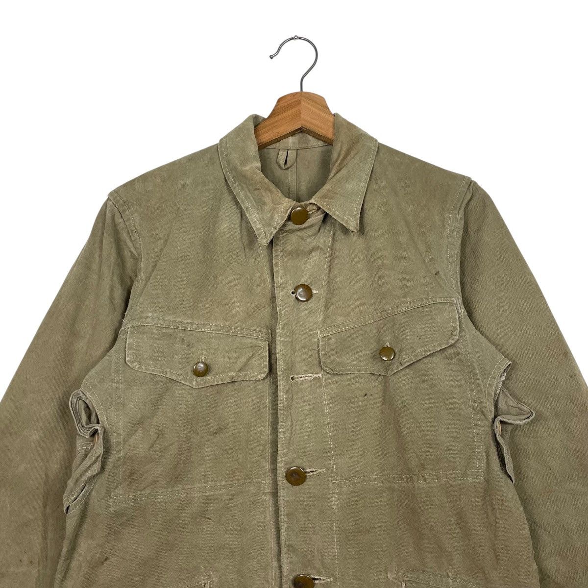 Vintage Vintage Japanese Military Combat Jacket Size US S / EU 44-46 / 1 - 2 Thumbnail