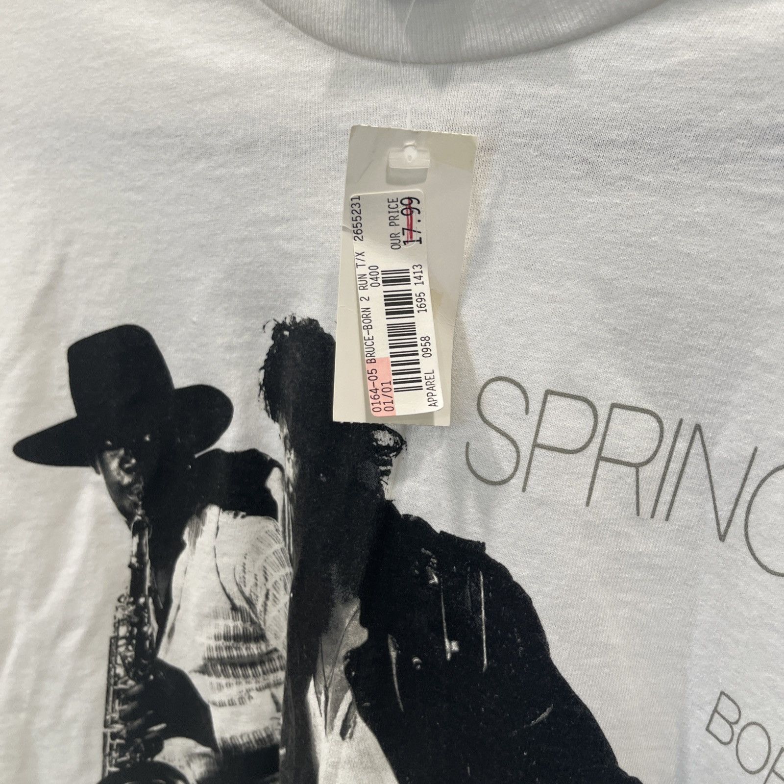 All Sport VTG NWT 1999 Bruce Springsteen Born To Run T Shirt XL Size US XL / EU 56 / 4 - 4 Thumbnail