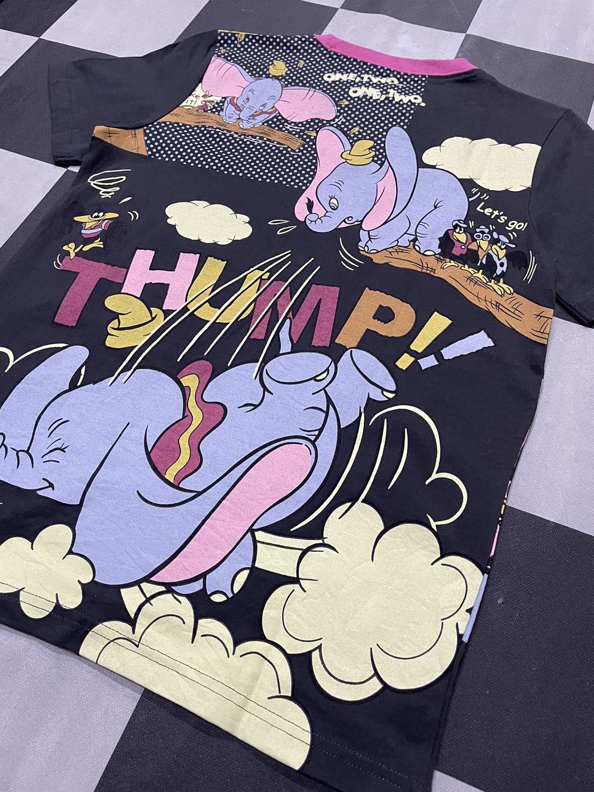 Cartoon Network Disney Full Print Backhit Dumbo Cartoon Size US M / EU 48-50 / 2 - 6 Thumbnail