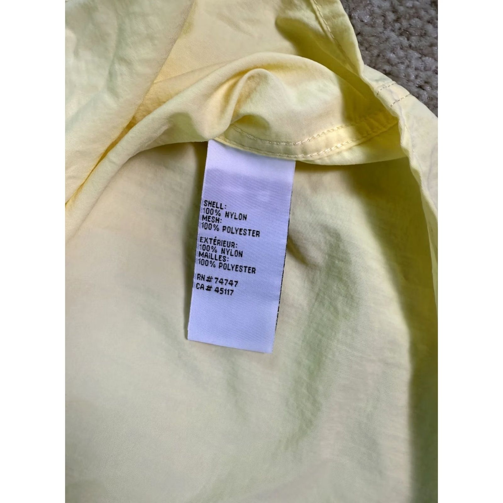 Vintage World Wide Sportsman Yellow Fishing Shirt XL Lightweight Button-Up Collared Long Sleeve Men's Size US XL / EU 56 / 4 - 6 Thumbnail