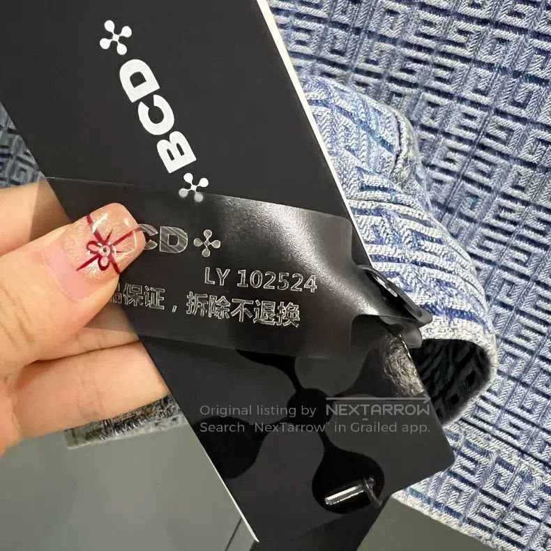 Givenchy Blue washed jacquard logo denim jacket