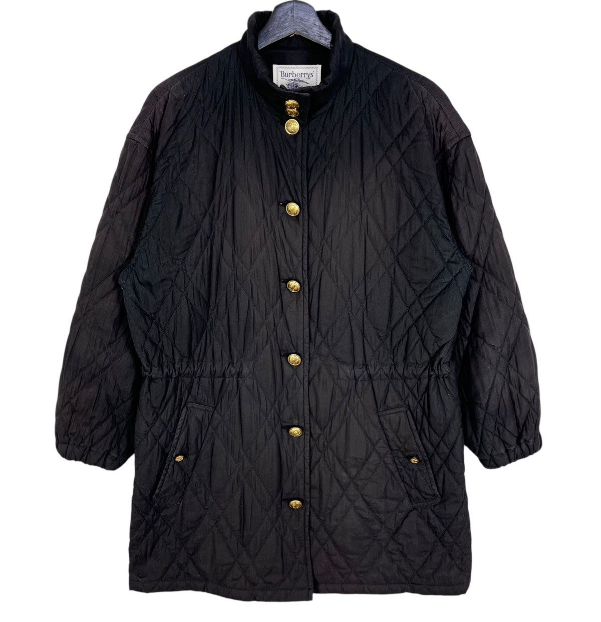 Burberry Vintage 90s Burberrys Quilted Women Coat Size M / US 6-8 / IT 42-44 - 1 Thumbnail