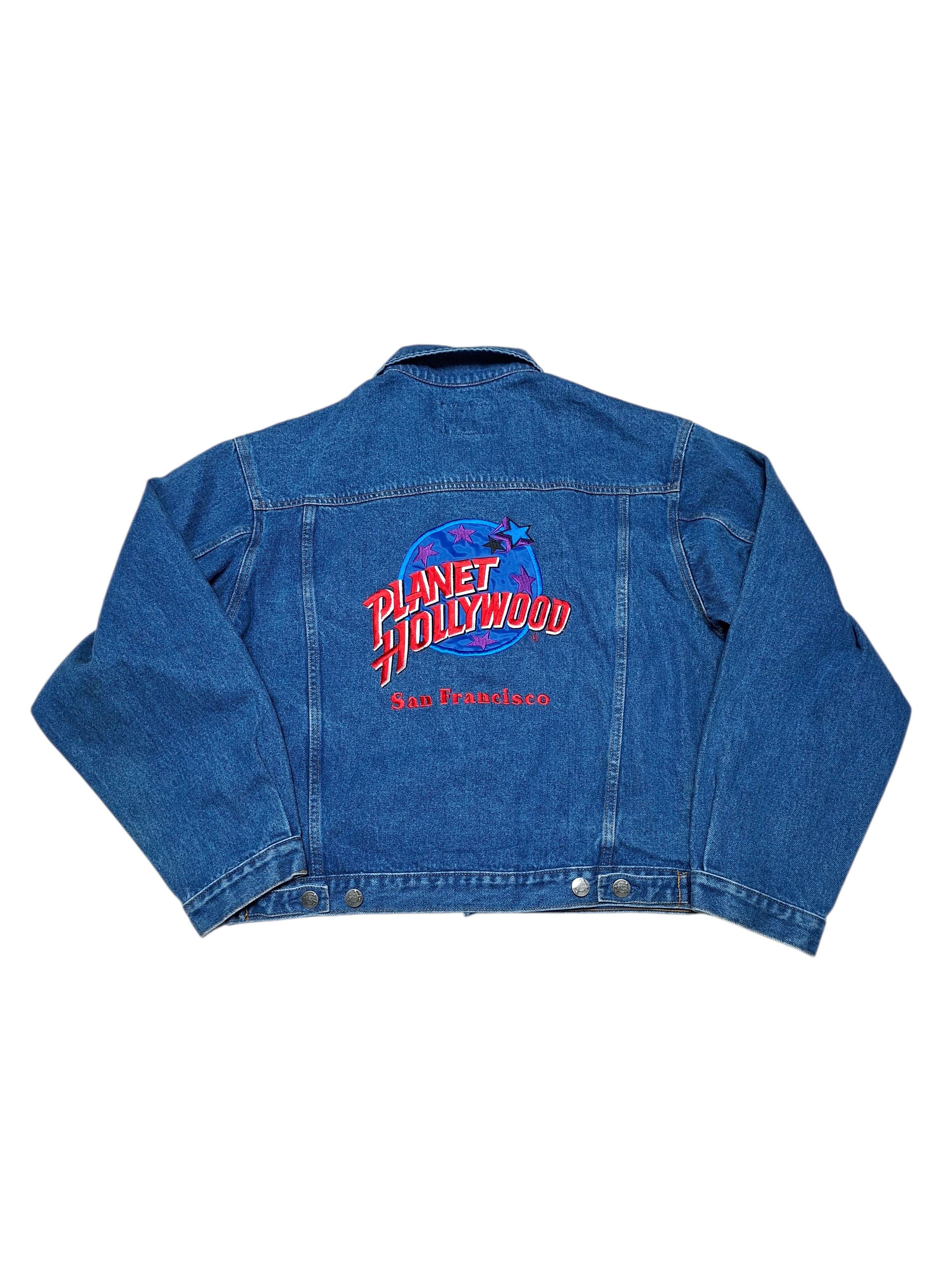 Planet Hollywood PLANET HOLLYWOOD SAN FRANCISCO VINTAGE DENIM JACKET Size US M / EU 48-50 / 2 - 1 Thumbnail