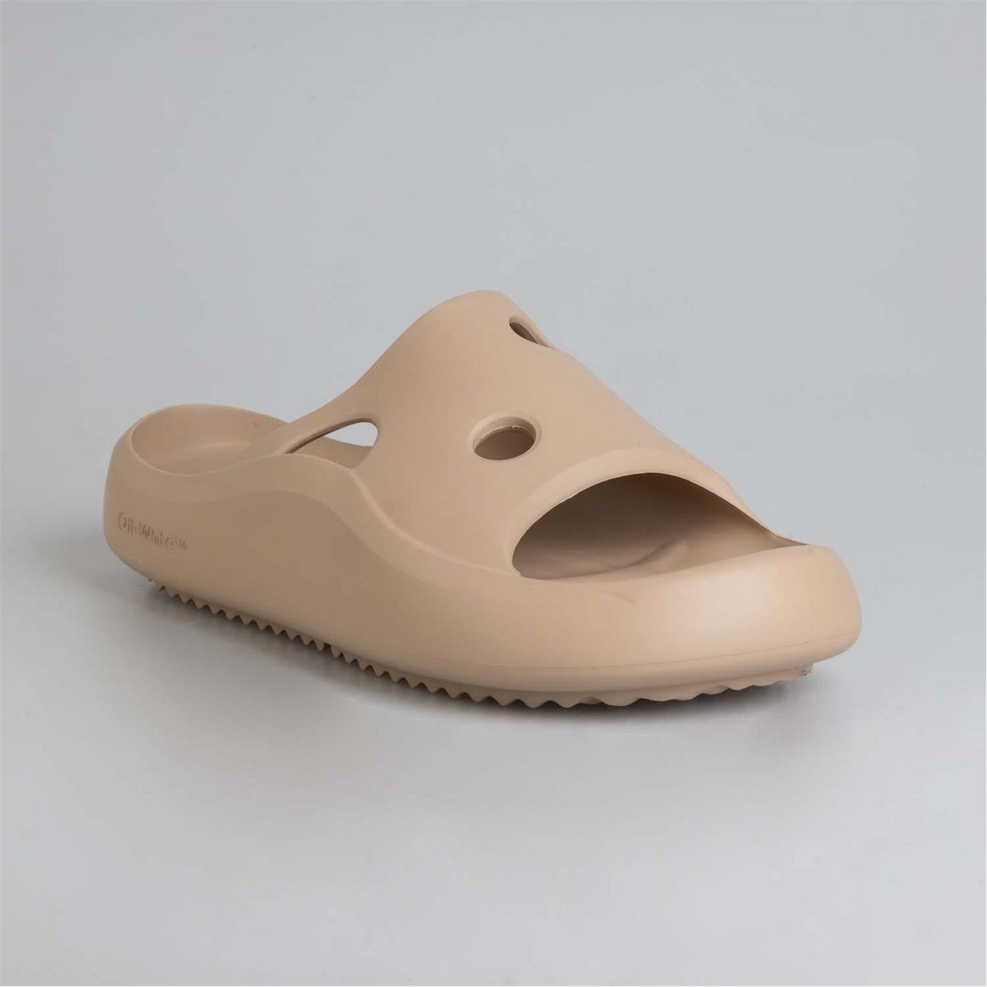 Off-White o1g2r1mq0125 Meteor Rubber Sliders in Light Camel Size US 6.5 / IT 36.5 - 2 Thumbnail