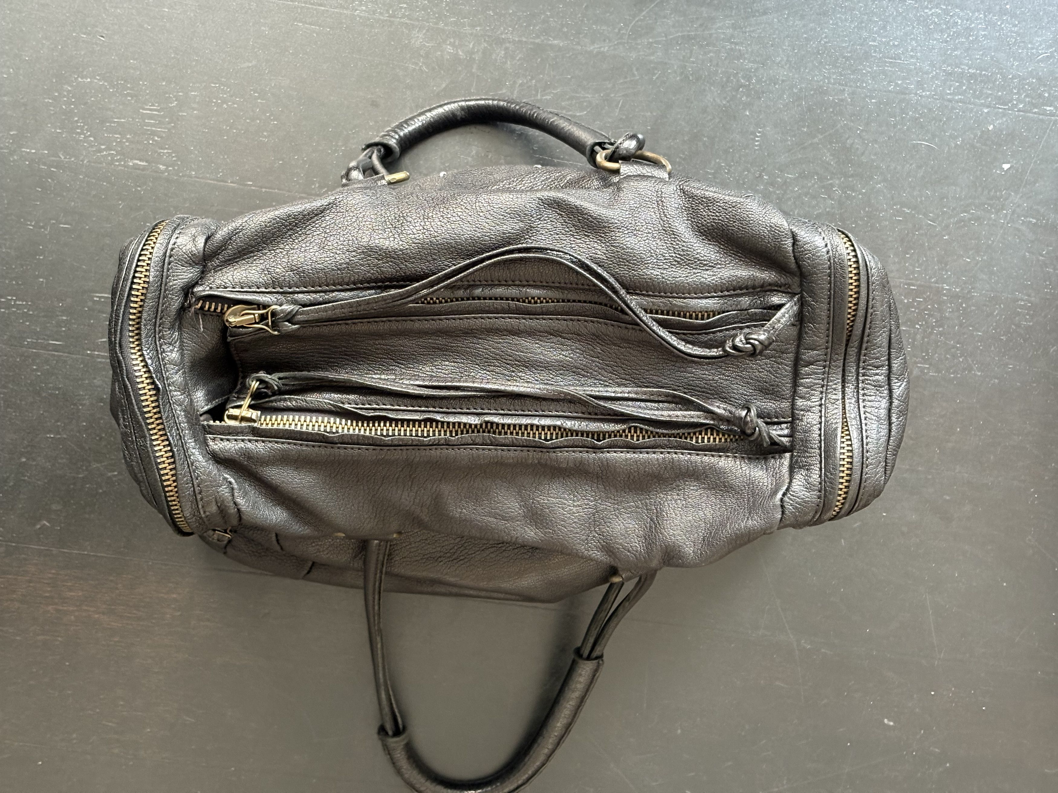 Maison Margiela Maison Margiela Black Leather Shoulder Bag Size ONE SIZE - 3 Thumbnail
