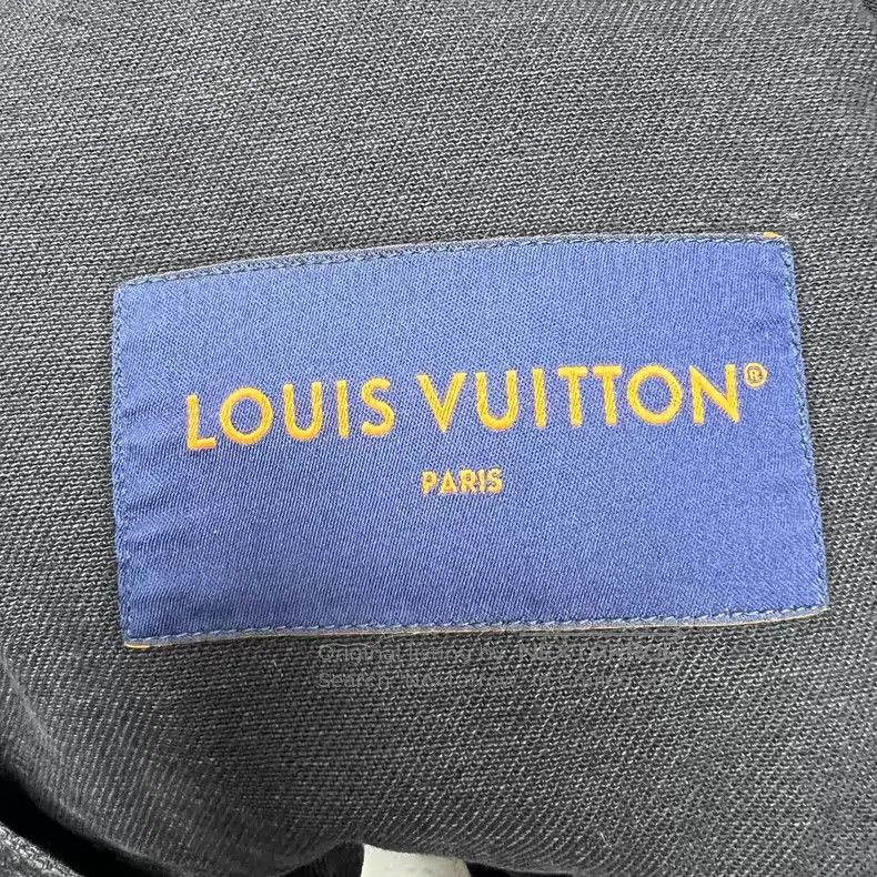 Louis Vuitton Louis Vuitton Black Lumberjack Full Print Washed Denim Jac Size US XL / EU 56 / 4 - 3 Thumbnail