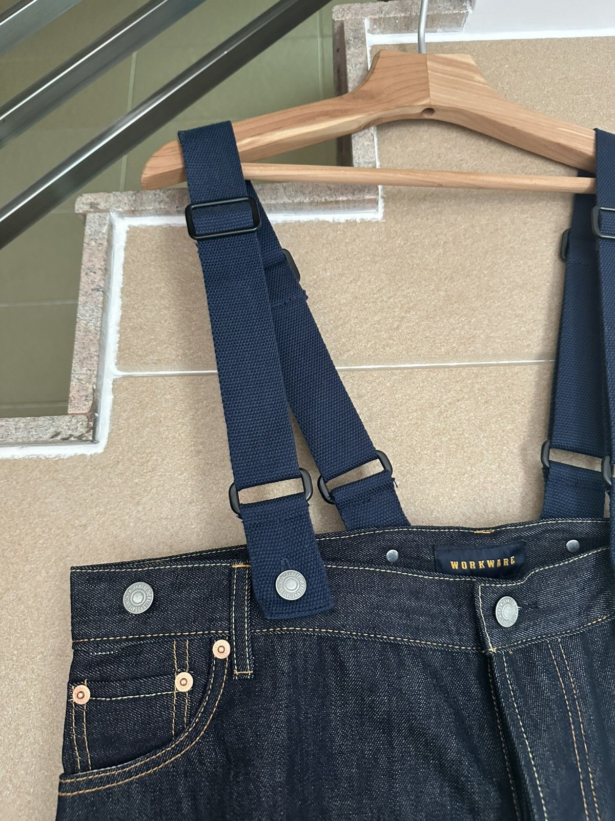 Other Workware Oversized Denim Overalls Size US 36 / EU 52 - 4 Thumbnail