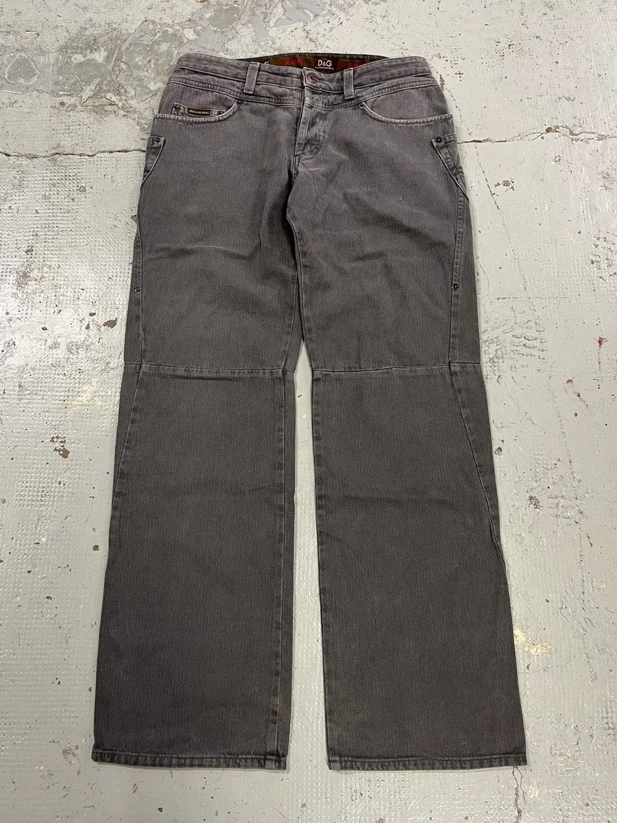 Dolce & Gabbana AW2003 Dolce & Gabbana Worker Grey Pants Size US 32 / EU 48 - 6 Thumbnail