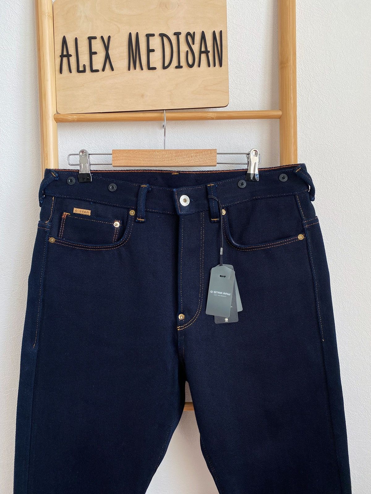 G-Star G-star Red listing SELVEDGE Us Lumber 25 jeans Size US 33 - 6 Thumbnail