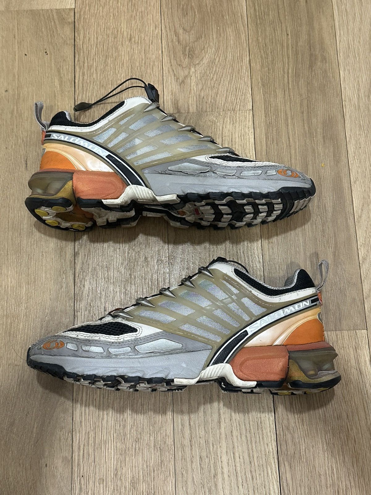 Salomon Salomon Whire Orange Original Vintage Size US 9 / EU 42 - 2 Thumbnail