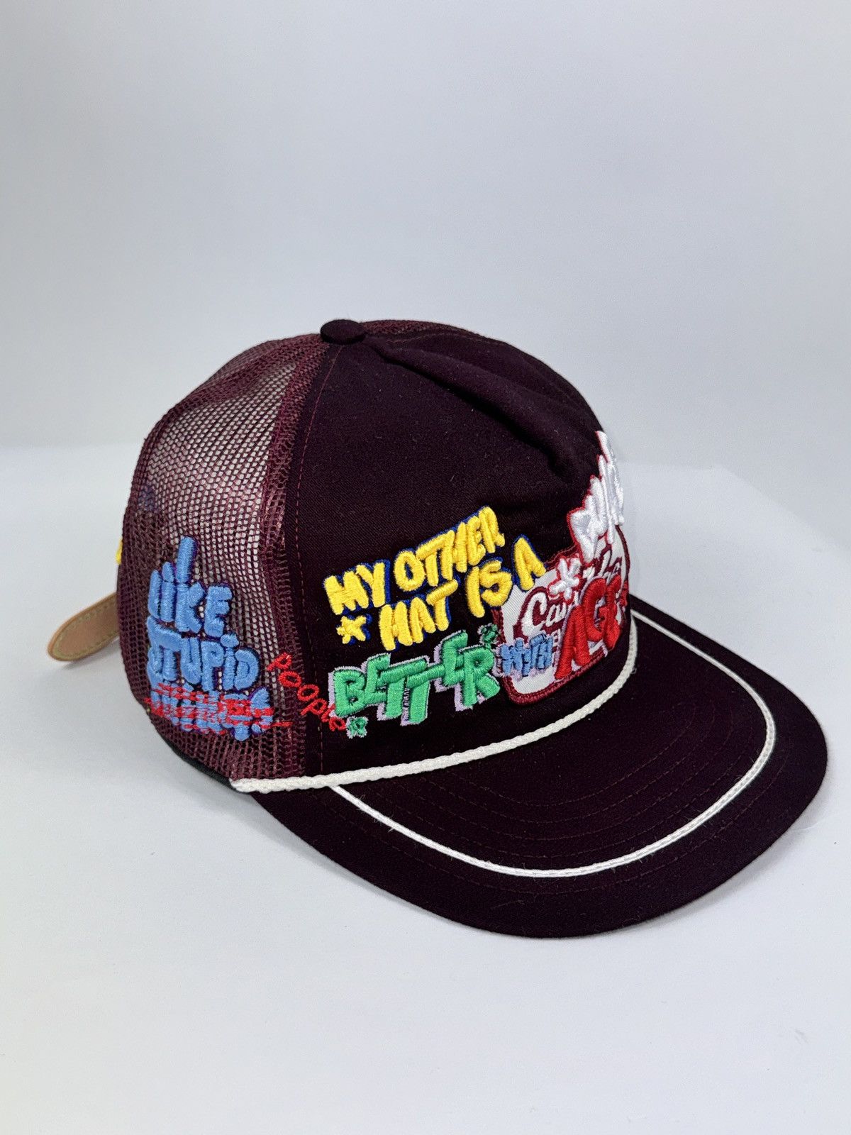 Better With Age EMBROIDERED TRUCKER CAP Size ONE SIZE - 2 Thumbnail