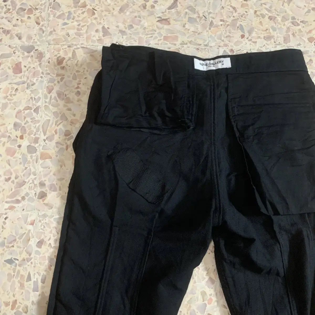 RUDE GALLERY SAMPLE 💥RG W28 L31 BONDAGE PUNK STYLE MULTI ZIPPER TROUSERS Size US 28 / EU 44 - 18 Thumbnail
