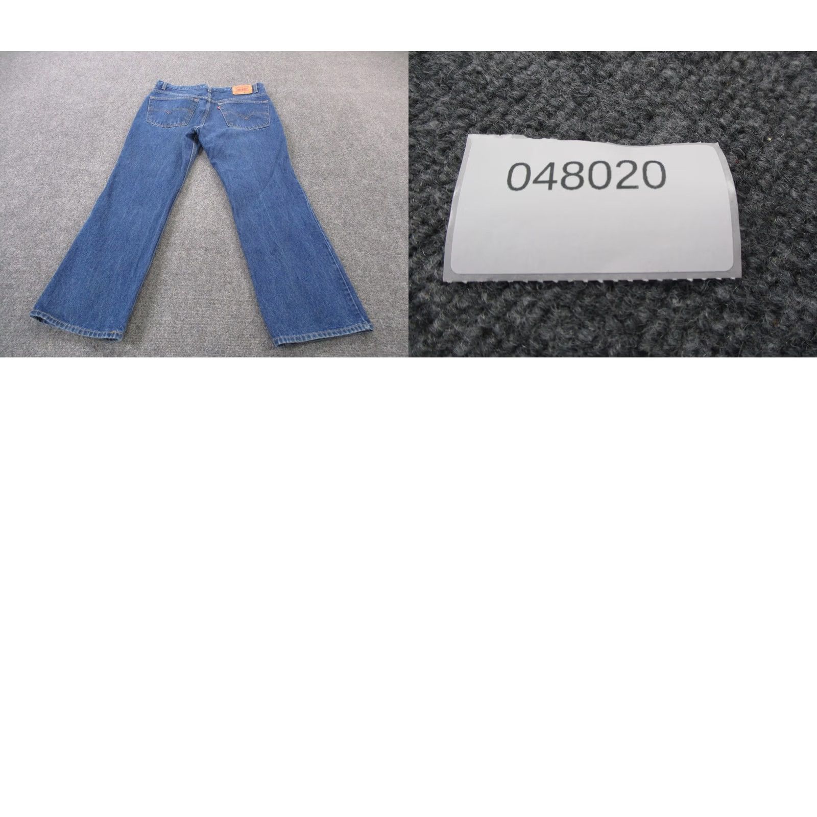 Levi's Vintage Levi's Jeans Mens 38 X 30 Denim Bootcut 517 Red Tab 90s Jeans Mens Regular Blue Cotton Denim 5-Pocket Levi's 517 Bootcut Vintage Mens Jeans Size US 36 / EU 52 - 9 Thumbnail