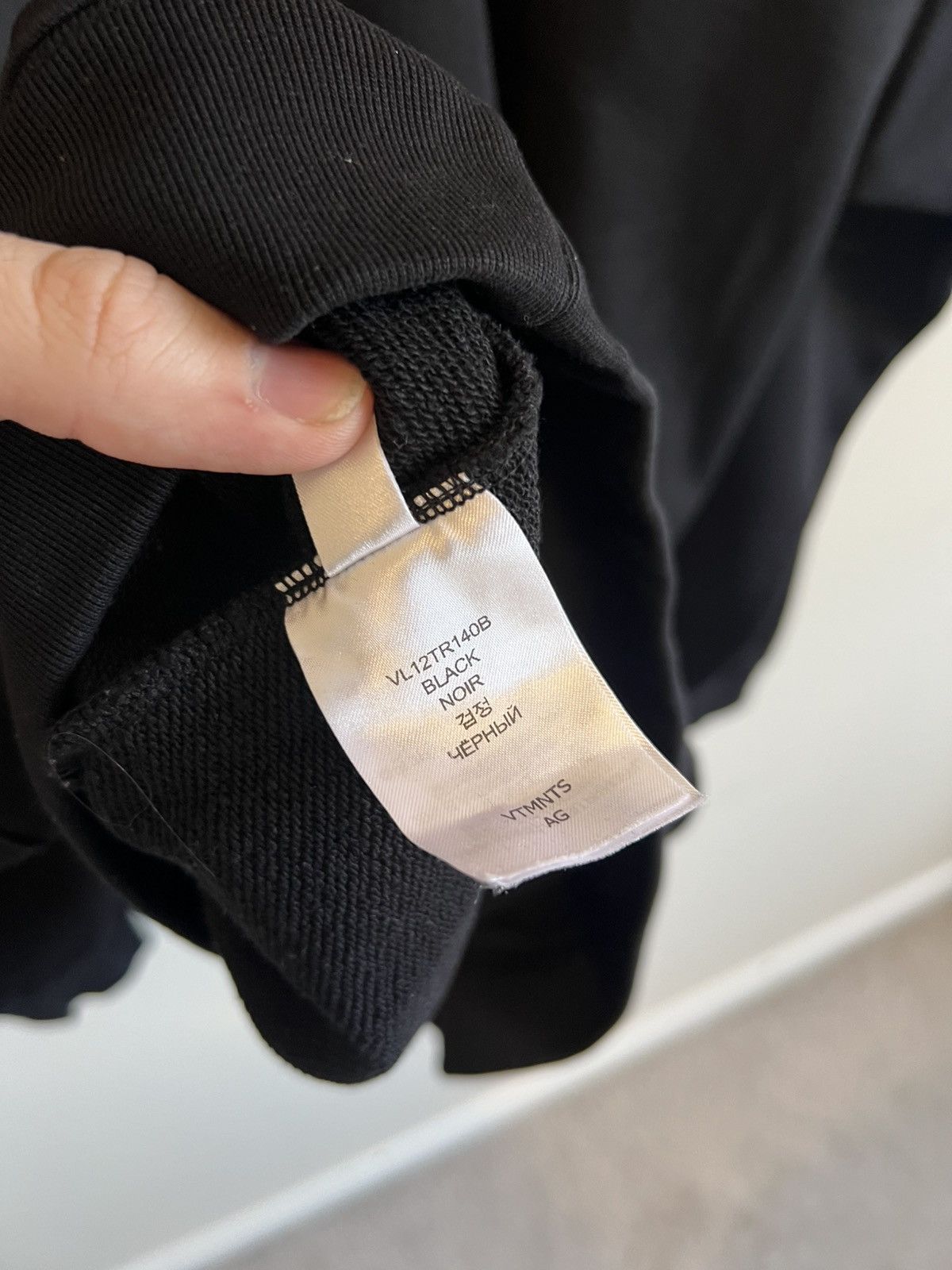 Vetements VTMNTS Barcode Sweatshirt Vetements Denma Gvaslavia Size US M / EU 48-50 / 2 - 6 Thumbnail