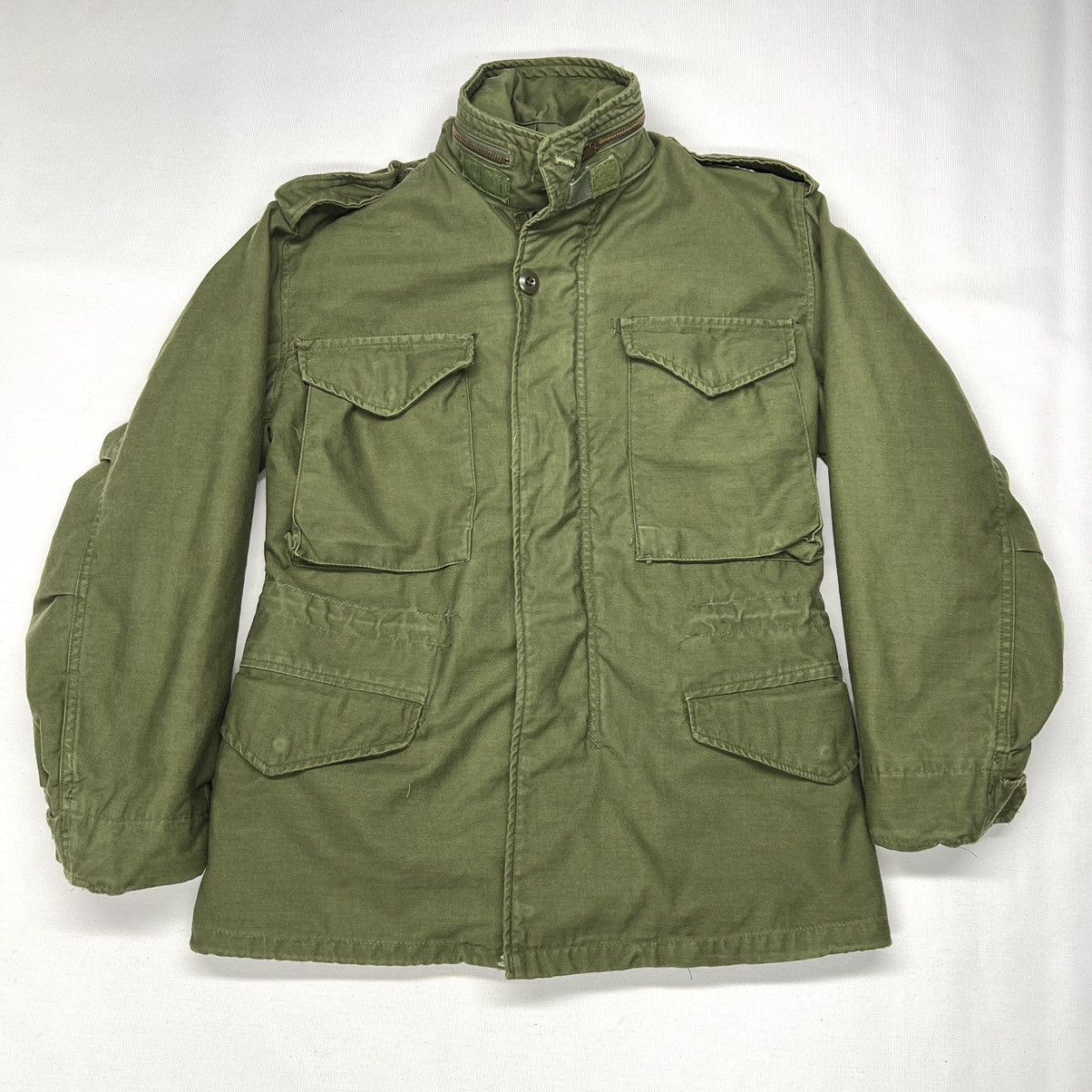 Alpha Industries × Vintage Alpha Industries Field Coat Short Cold Weather M65 Jacket Size US XS / EU 42 / 0 - 1 Thumbnail