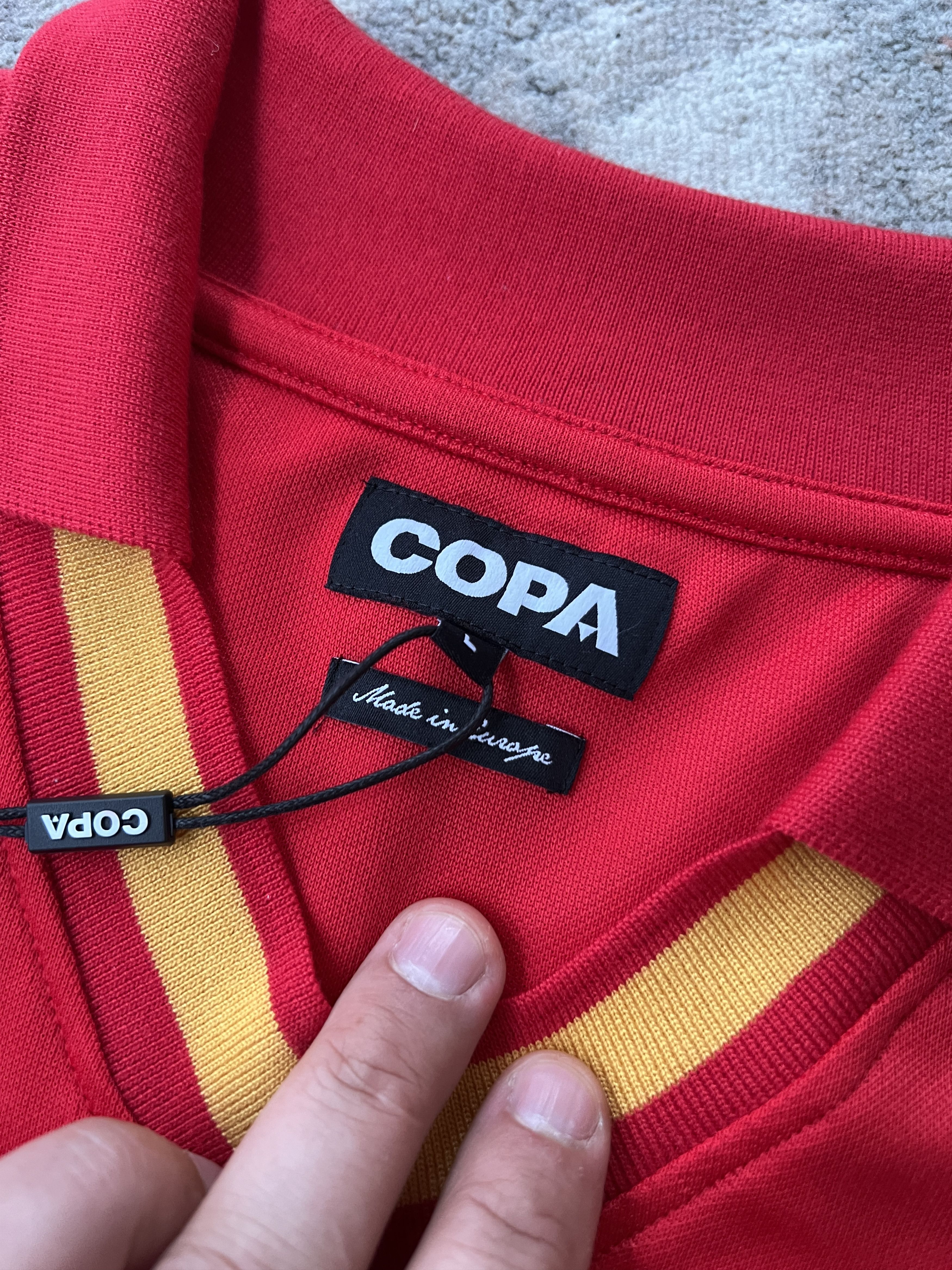 Other COPA SPAIN 1988 RETRO FOOTBALL SHIRT Size US L / EU 52-54 / 3 - 7 Thumbnail