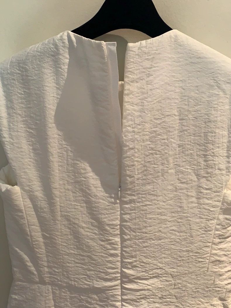 Jil Sander Jil Sander White Dress Size 4XL / US 24-26 - 6 Thumbnail