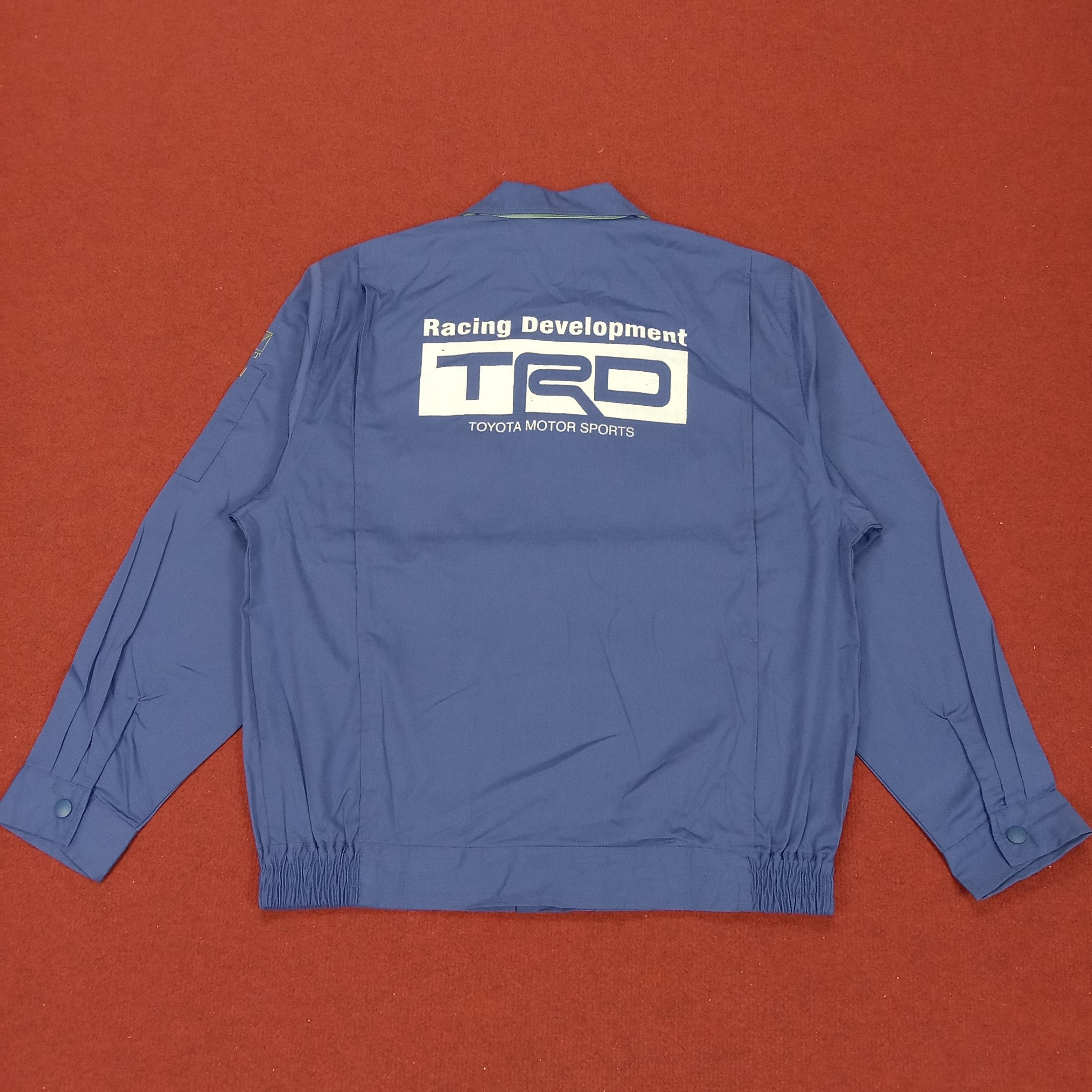 Japanese Brand TRD Toyota Motorsports Racing Workwear Style Custom Jacket Size US M / EU 48-50 / 2 - 1 Thumbnail