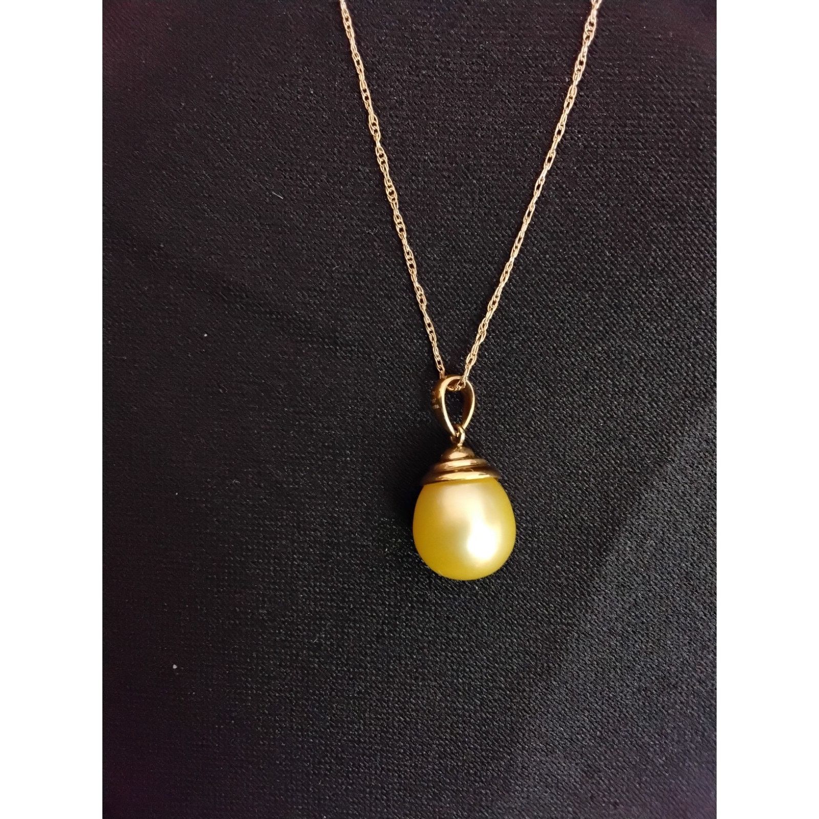 Other 14K Gold Pearl Pendent and Necklace Size ONE SIZE - 1 Thumbnail