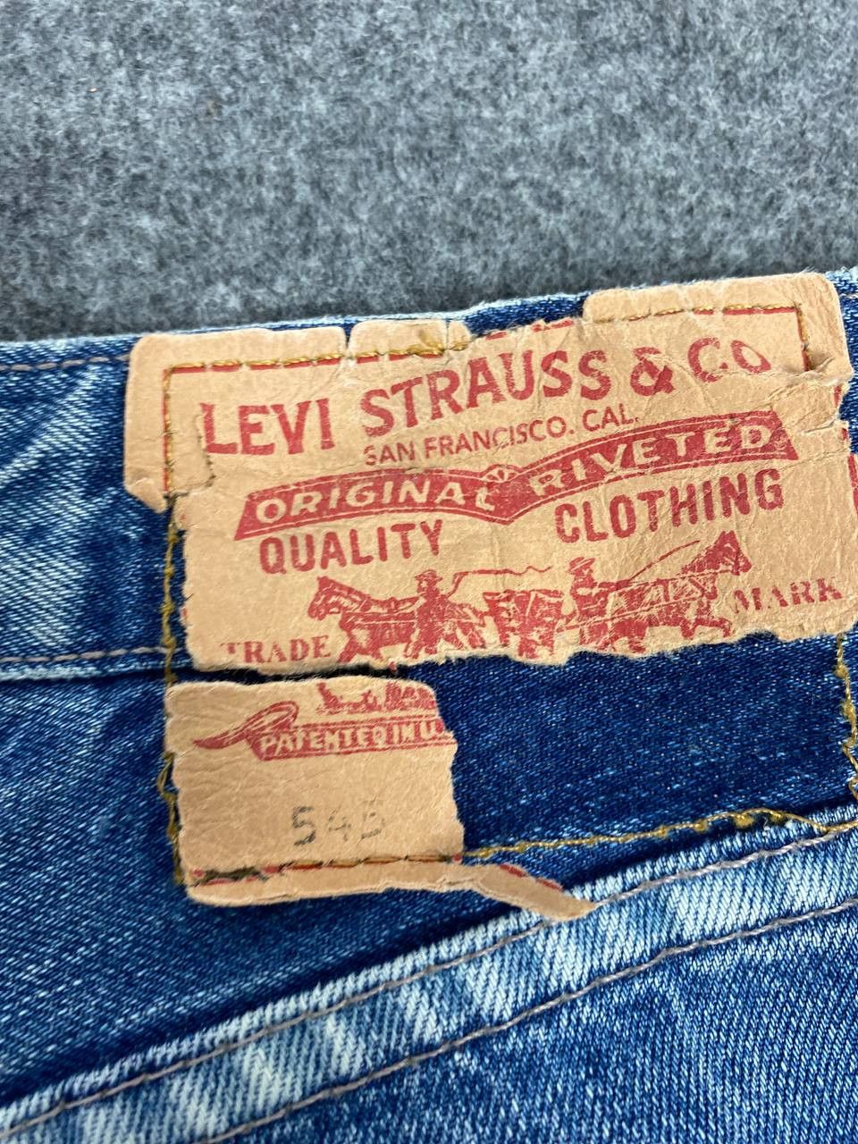 Levi's vintage levis 545 low bootcut denim nice design Size 32" / US 10 / IT 46 - 5 Thumbnail