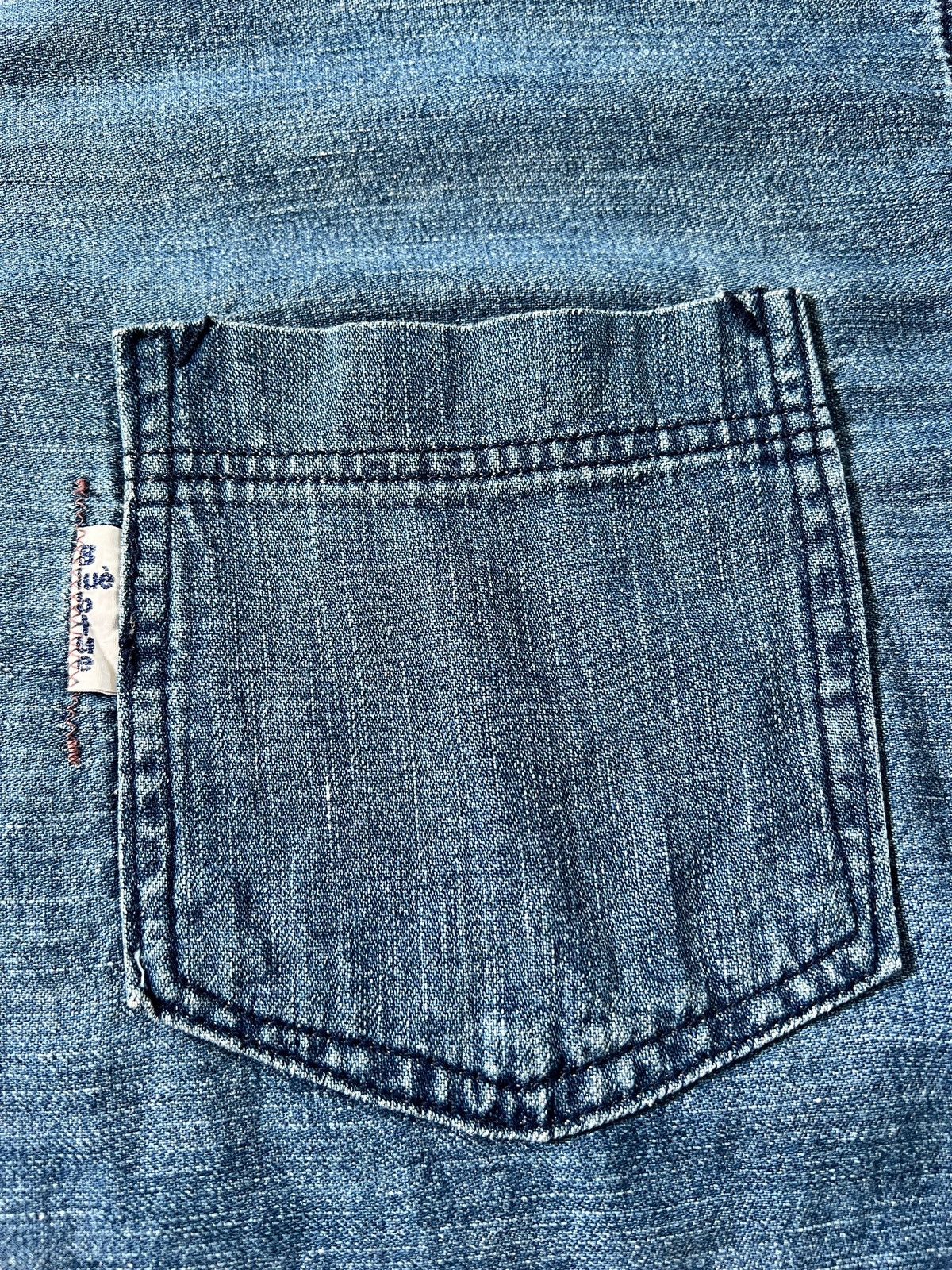Blue Blue Japan × HOLLYWOOD RANCH MARKET × Japanese Brand Vintage Blue Blue Japan 🇯🇵 Lace Pullover Size US XL / EU 56 / 4 - 8 Thumbnail
