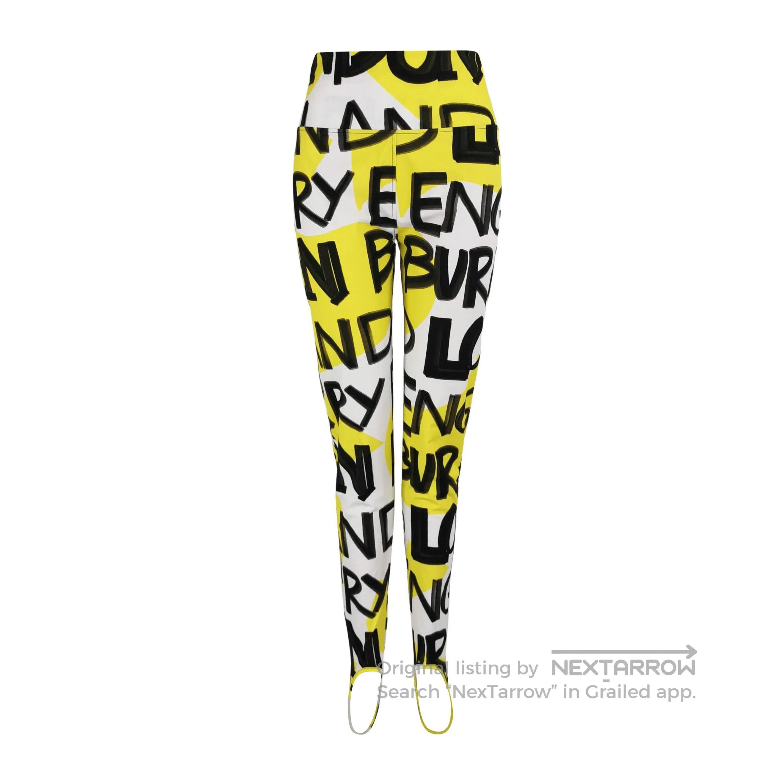 Burberry Burberry Bold Graphic Slim Fit Pants . Size US 32 / EU 48 - 1 Thumbnail