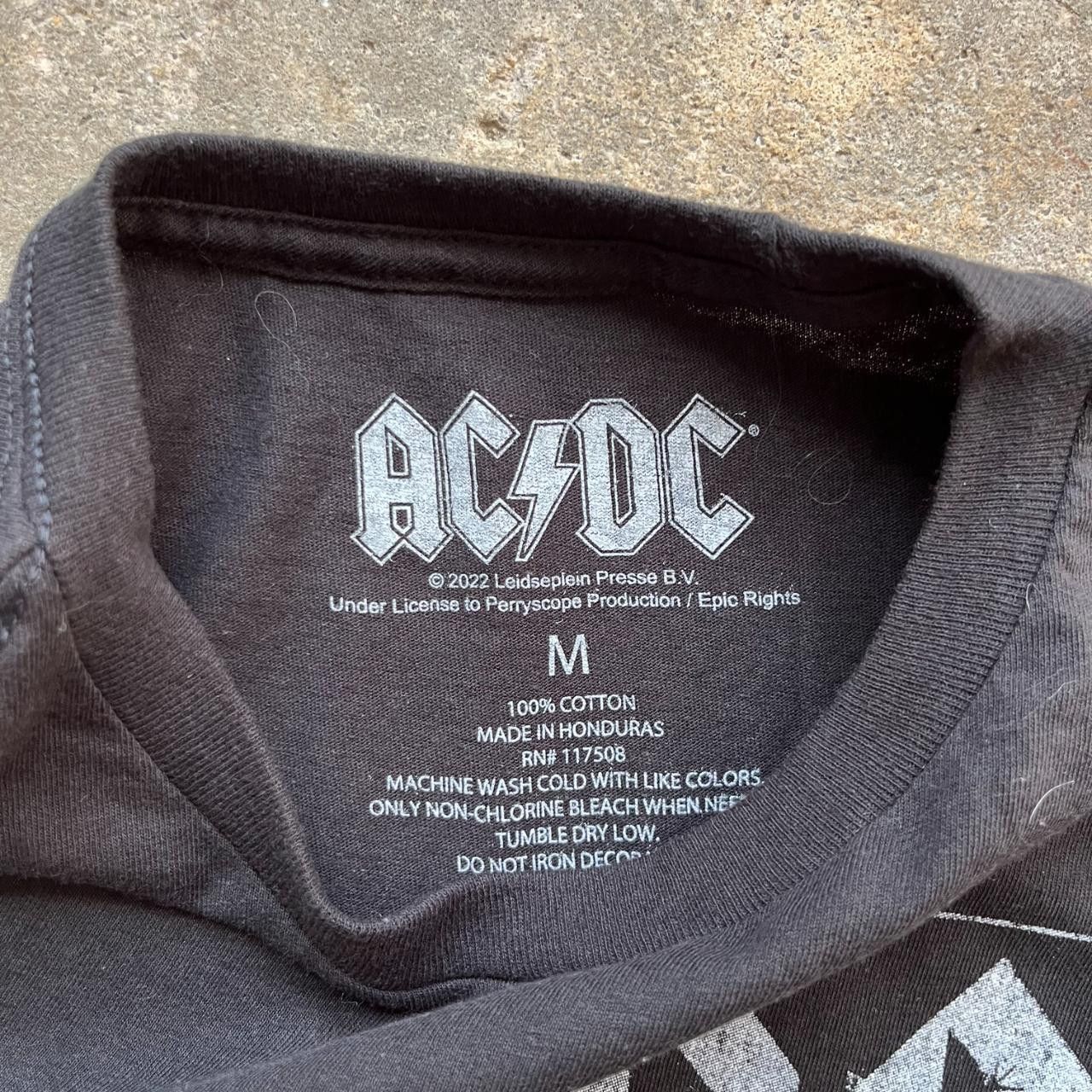 AC/DC ACDC band graphic t-shirt Size US M / EU 48-50 / 2 - 3 Thumbnail