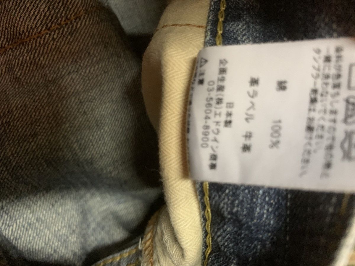 Japanese Brand Edwin 505v selvedge distressed Size US 30 / EU 46 - 6 Thumbnail