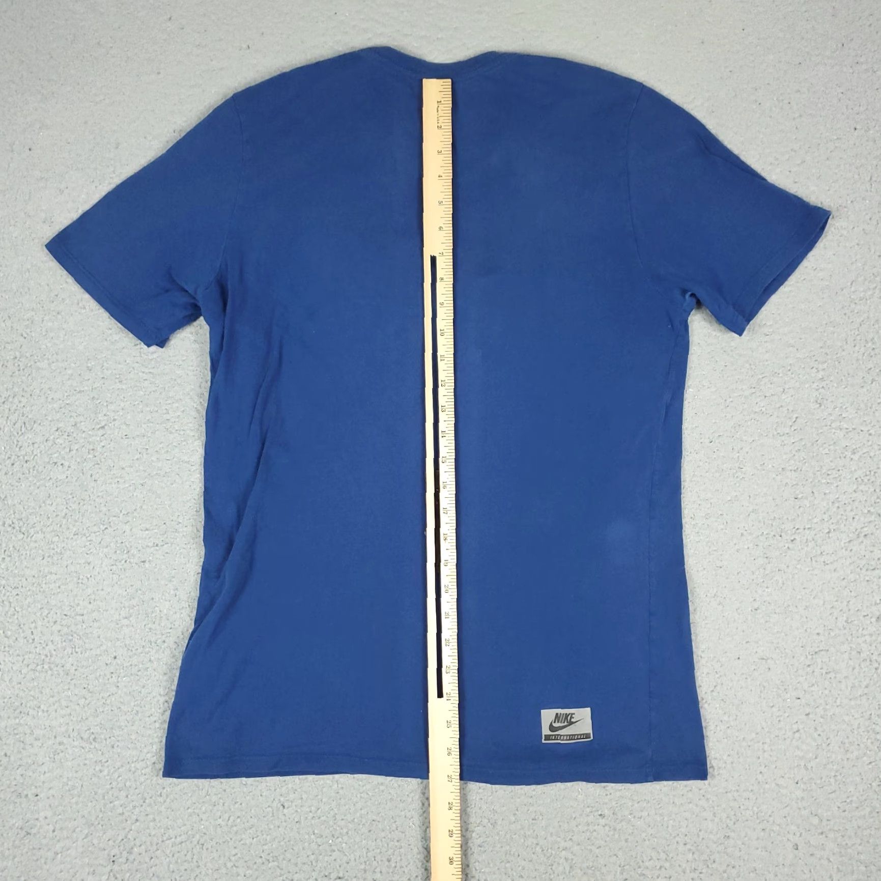 Nike Nike Blue Polka Dot Pocket T-Shirt Mens Size Medium Crew Neck Short Sleeve Cotton Adult Regular Size US M / EU 48-50 / 2 - 5 Thumbnail