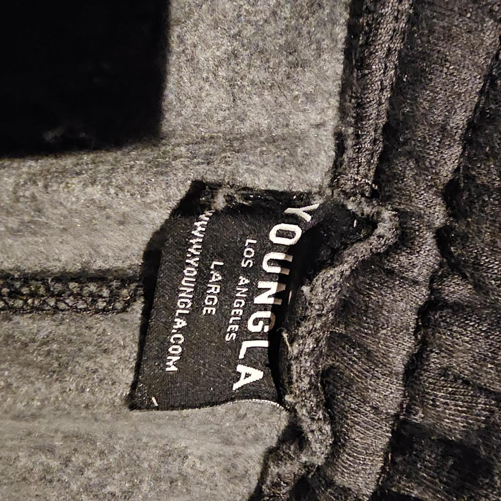 YoungLA YoungLA Men's DARK Grey Joggers Size US 34 / EU 50 - 5 Thumbnail