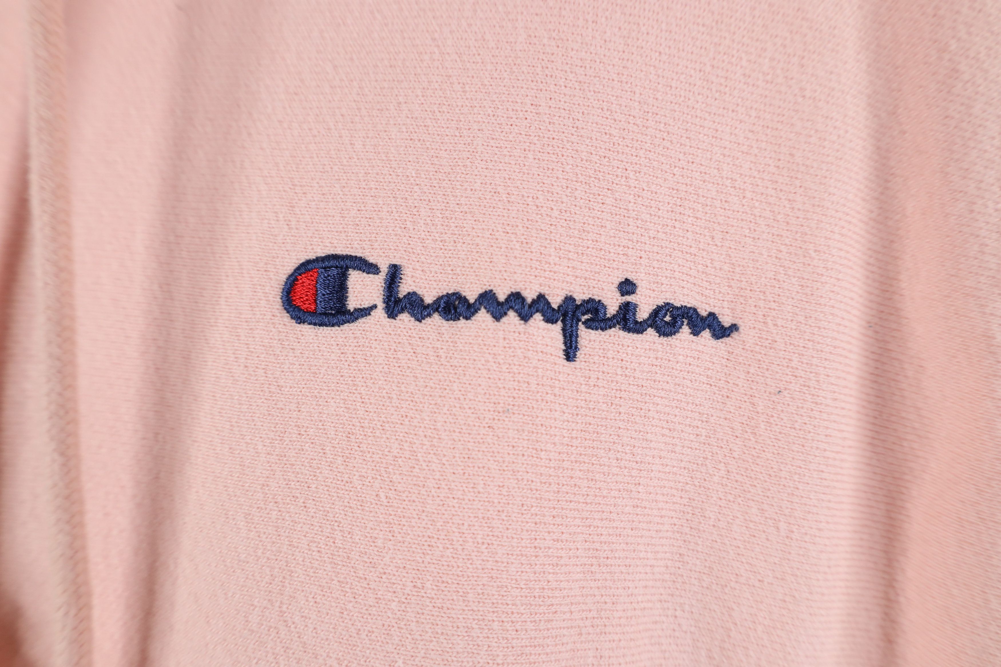 Champion Vintage Y2K Champion Reverse Weave Heavyweight Hoodie Pink Size XS / US 0-2 / IT 36-38 - 4 Thumbnail