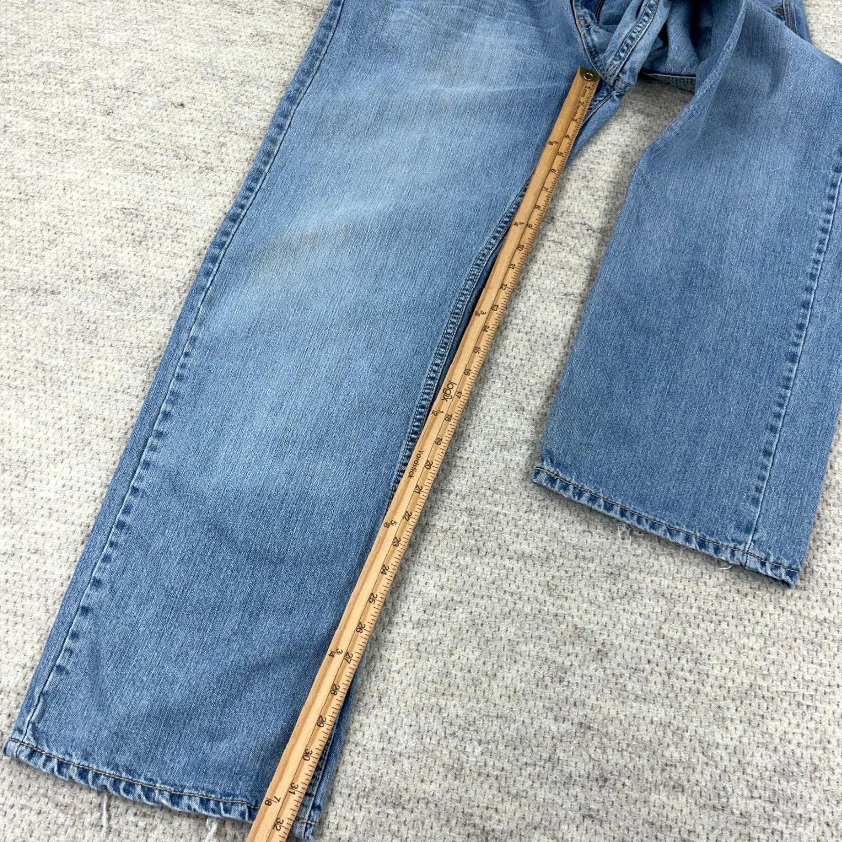 Pepe Jeans VINTAGE Pepe Jeans Jeans 40x34 Baggy Loose Fit Med Wash Grunge Hip Hop Faded Mens Size US 40 / EU 56 - 7 Thumbnail