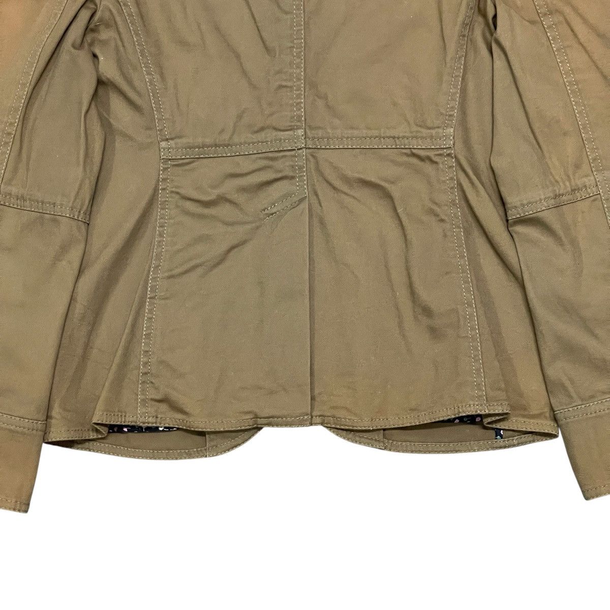 Marc Jacobs Marc Jacobs Y2k Khaki Utility Military Style Blazer Jacket Size XS / US 0-2 / IT 36-38 - 17 Thumbnail