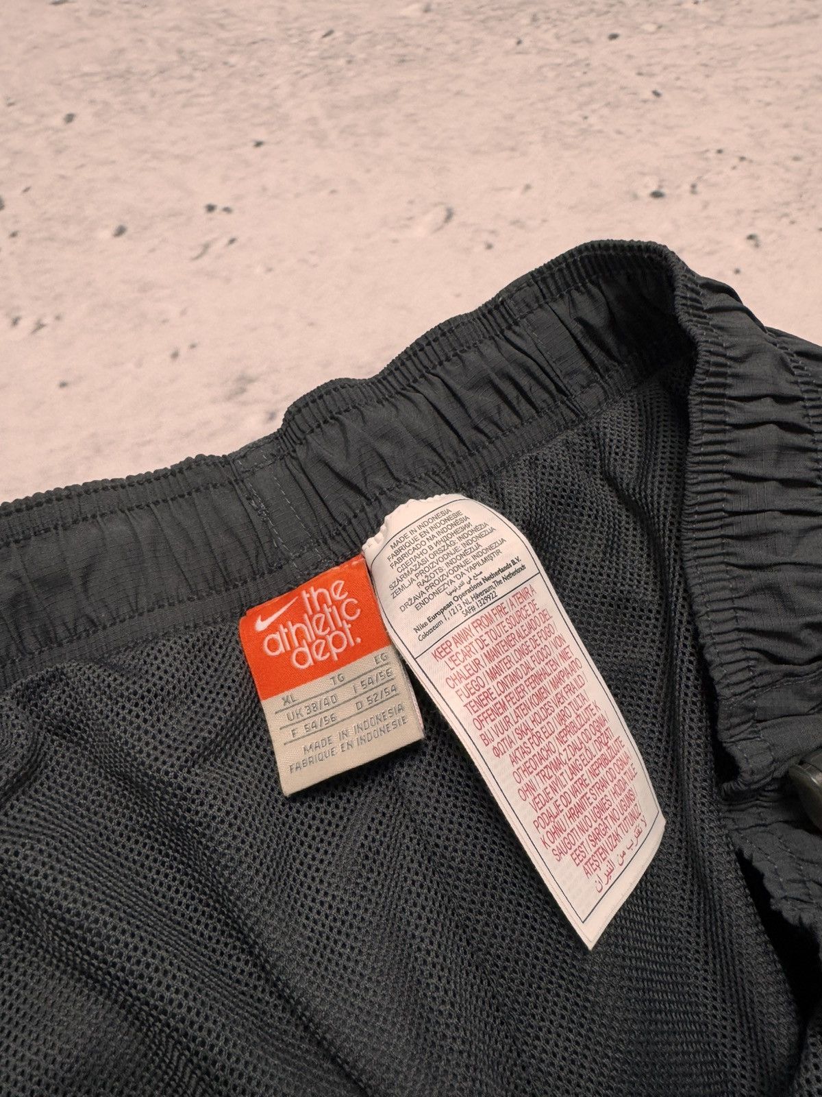 Nike × Vintage NIKE VINTAGE BASIC LOGO OVERSIZE BAGGY PANTS Size US 34 / EU 50 - 8 Thumbnail