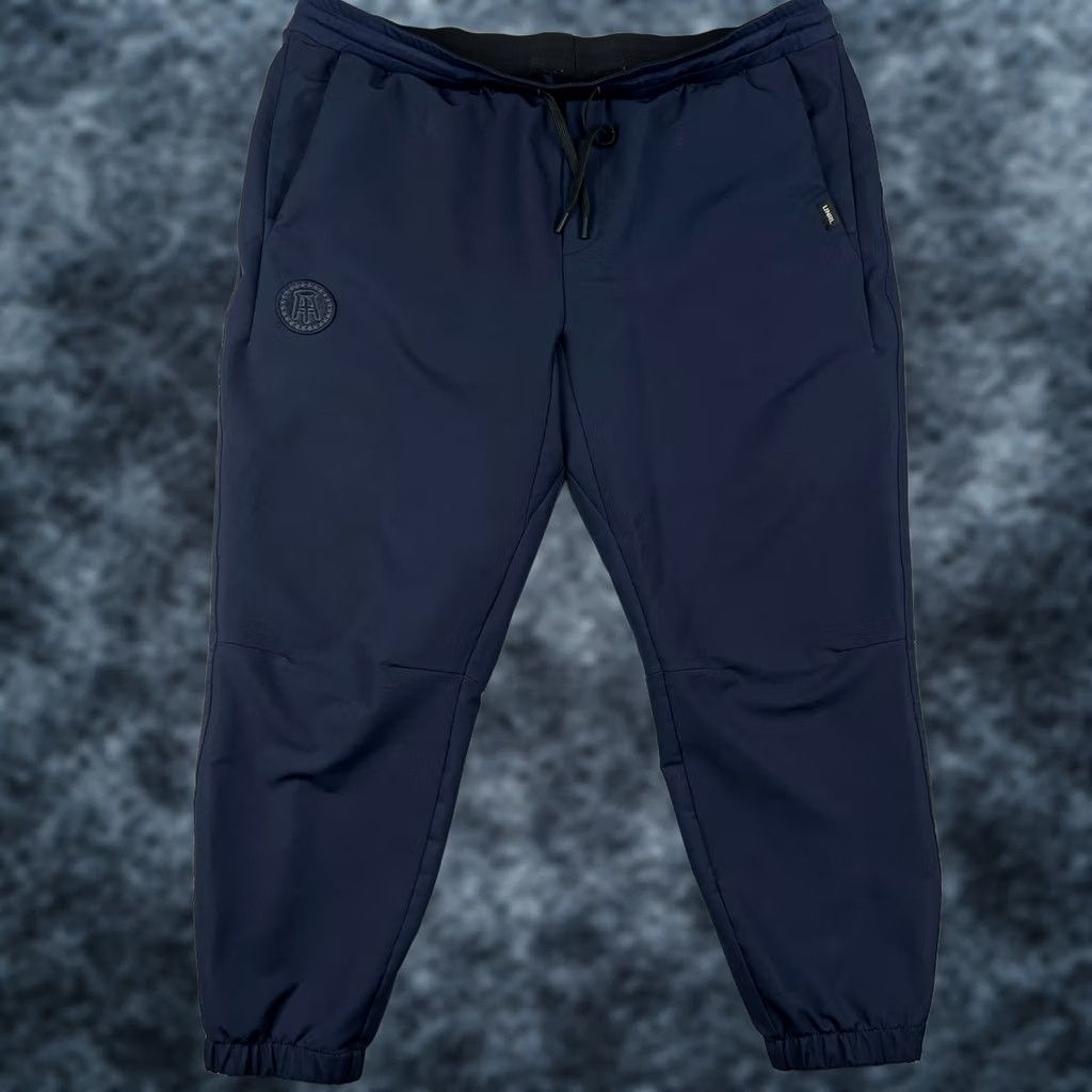 Vintage UNRL X Barstool Jogger Sweatpants Performance Stretch 2XL Mens Blue Active Size US 39 - 1 Thumbnail