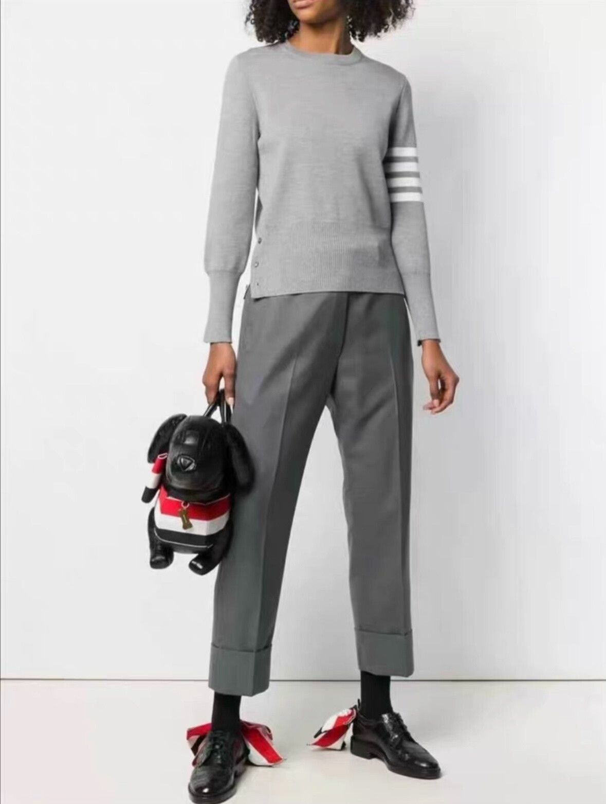 Thom Browne Thom Browne Gray Trousers Size 40 42 Size 42" / US 20 - 1 Thumbnail