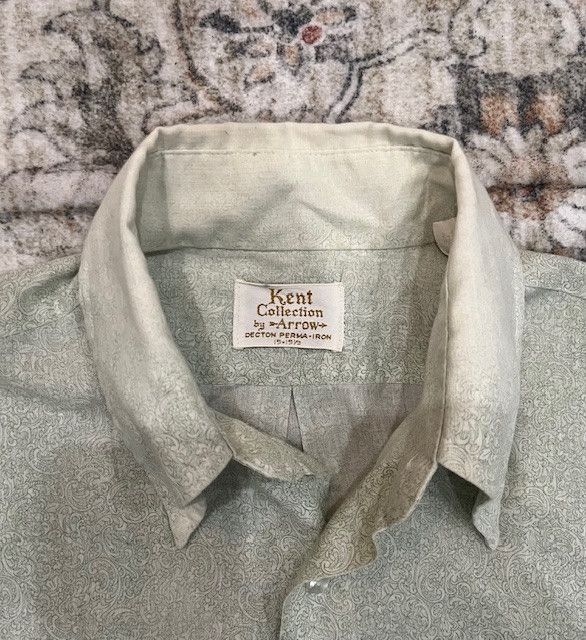 Vintage Vintage 1970s Arrow Kent Button-Up (M) - Made in USA Size US M / EU 48-50 / 2 - 4 Thumbnail