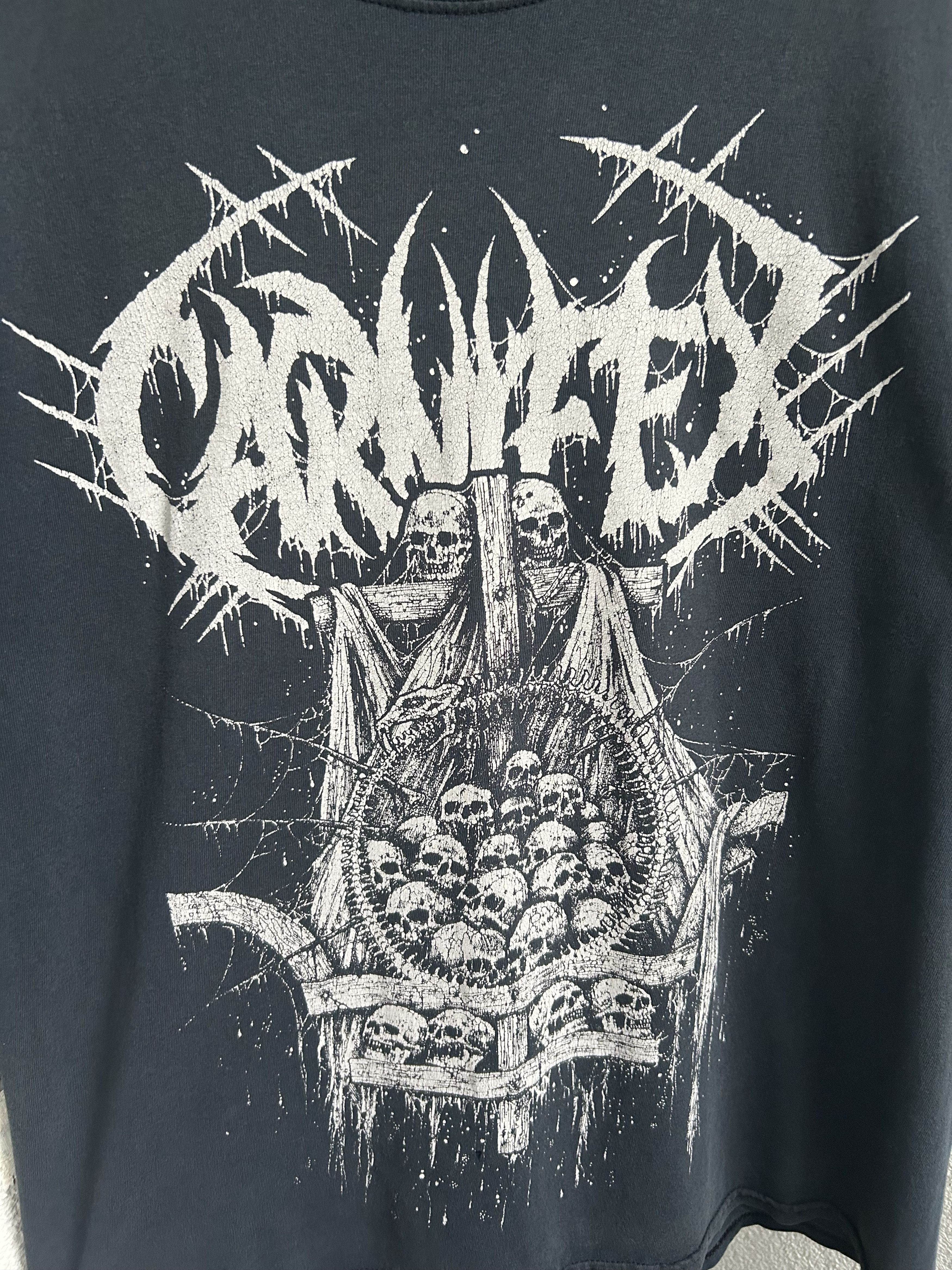 Band Tees × Vintage Vintage 2000s Carnifex Deathcore Metal Band T-shirt Size US L / EU 52-54 / 3 - 3 Thumbnail