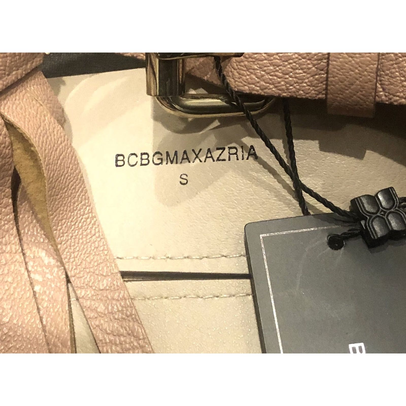 Bcbgmaxazria Max Azria Belt Waist Beige Fringe Wide S Leather Faux Leather Cowgirl Womens Size S Burgundy? Size 28" / US 6 / IT 42 - 3 Thumbnail