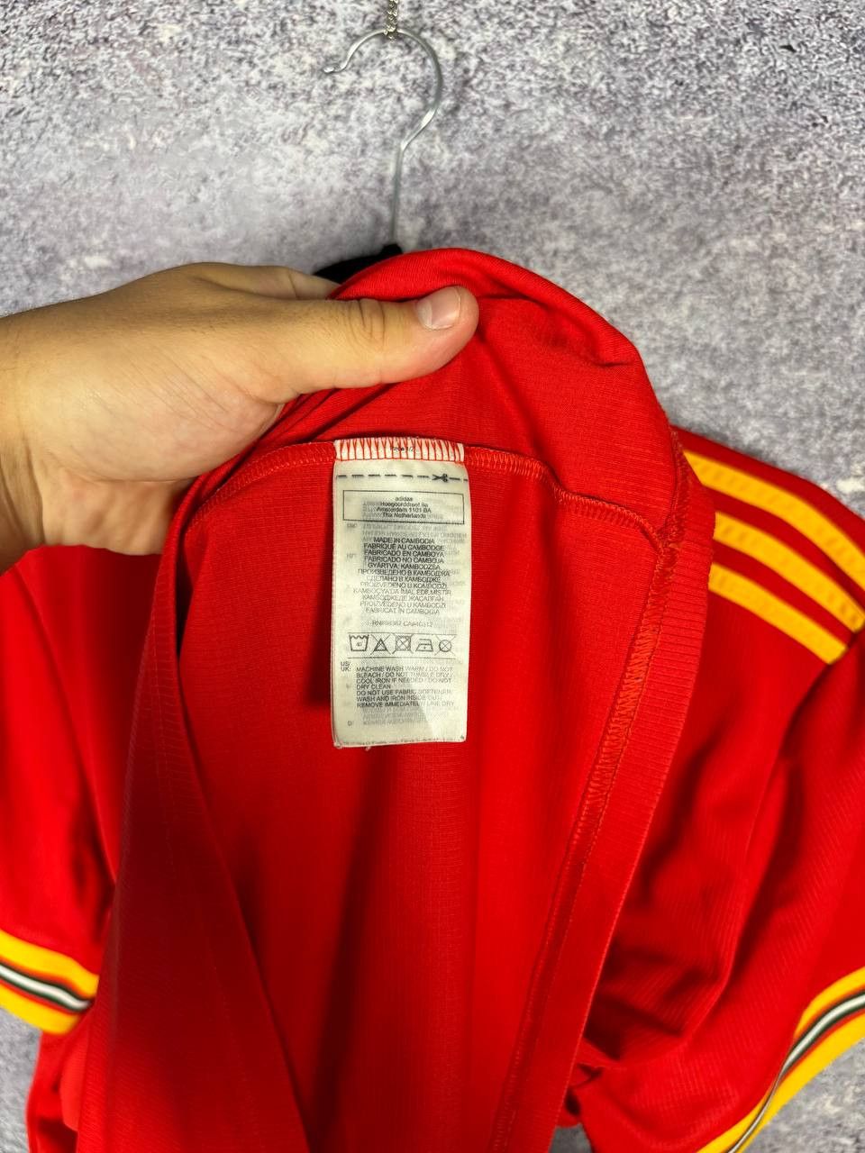Adidas Wales national Team 2020 Adidas Soccer Jersey XL size Size US XL / EU 56 / 4 - 8 Thumbnail