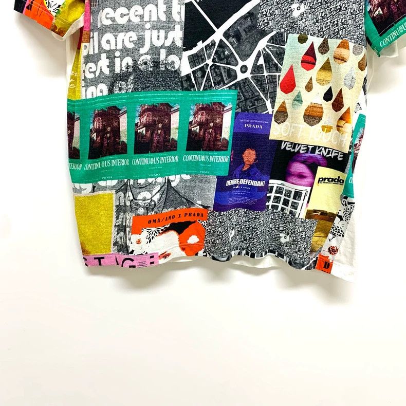 Prada Prada Graffiti printed short sleeves 2501-Nextarrow Size US XL / EU 56 / 4 - 6 Thumbnail