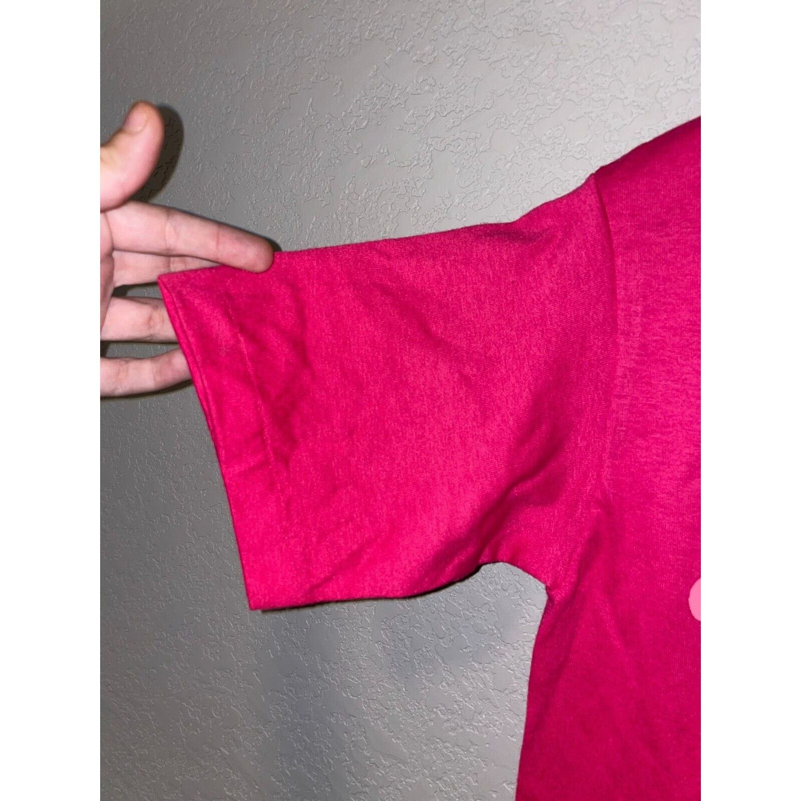 Jerzees Vintage Hospice Shirt A Special Kind Of Caring Pink 80s VTG Size US S / EU 44-46 / 1 - 5 Thumbnail