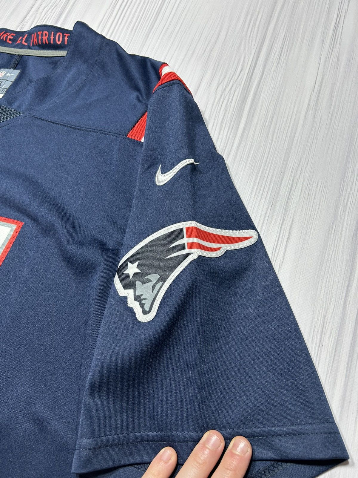NFL # 24 GILMORE Nike NFL Patriots Jersey T-Shirt Size XL Size US XL / EU 56 / 4 - 7 Thumbnail