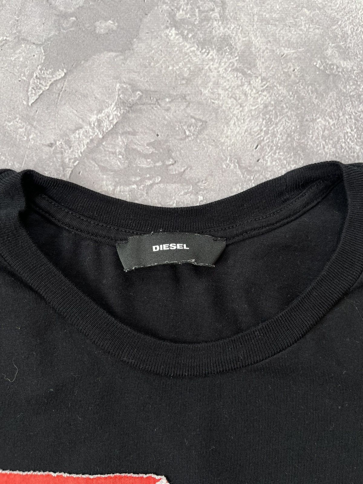 Diesel Diesel Big Logo Long Sleeve t-shirt center logo opium drain Size US S / EU 44-46 / 1 - 3 Thumbnail