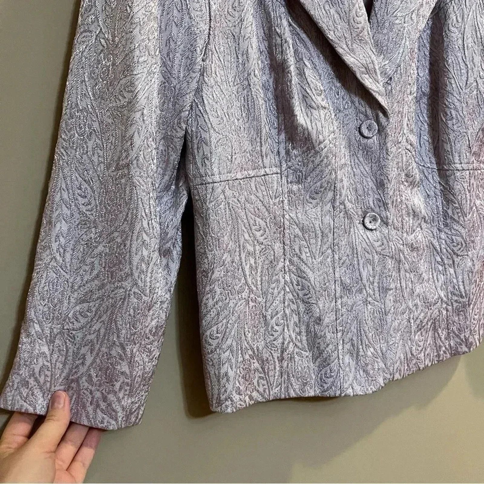 Worthington Worthington Works Size 10 Two Button Blazer Jacket Size L / US 10 / IT 46 - 2 Thumbnail