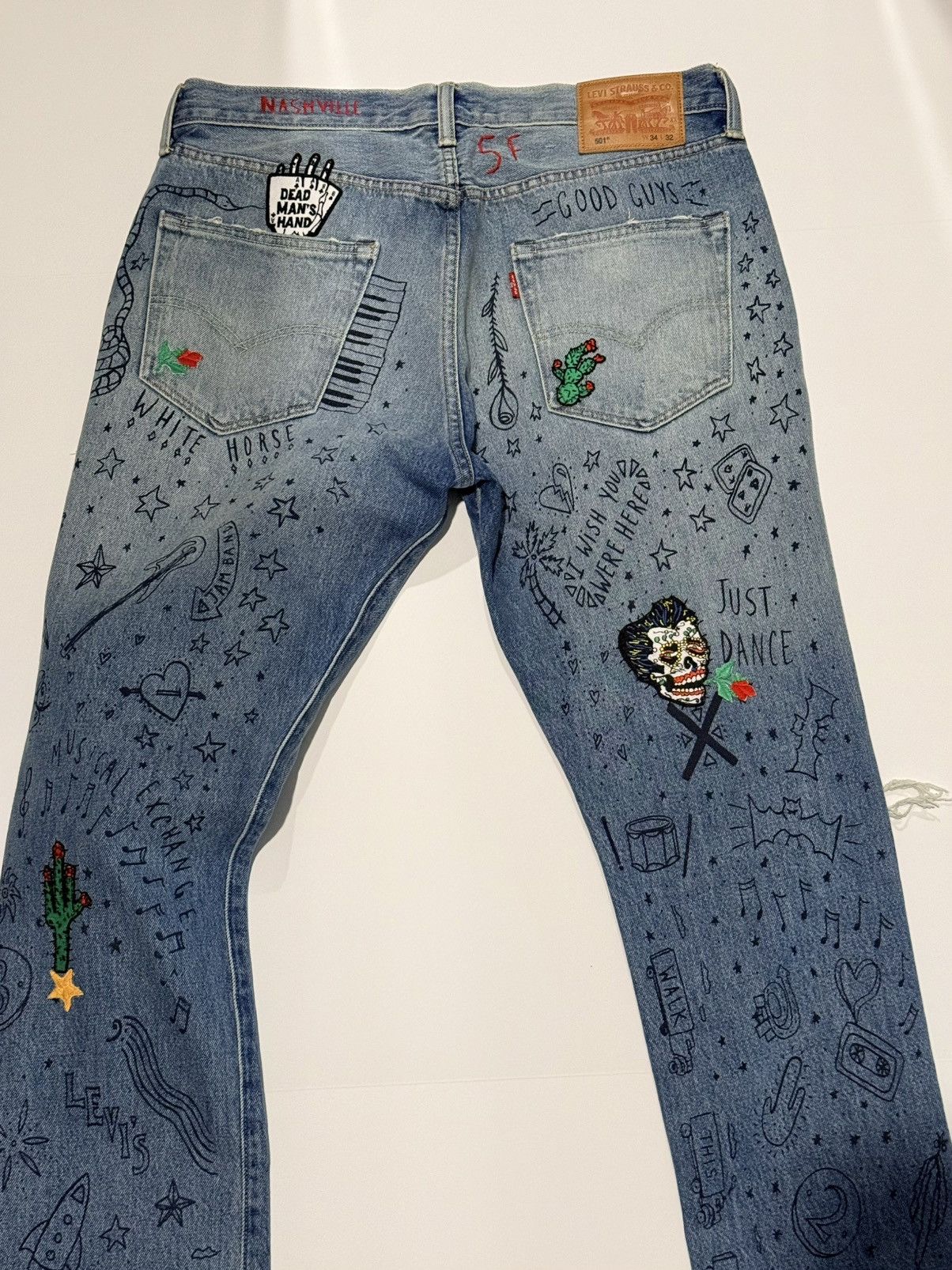 Levi's Levis Limited Edition XX Day Celebration Jeans Size US 34 / EU 50 - 7 Thumbnail