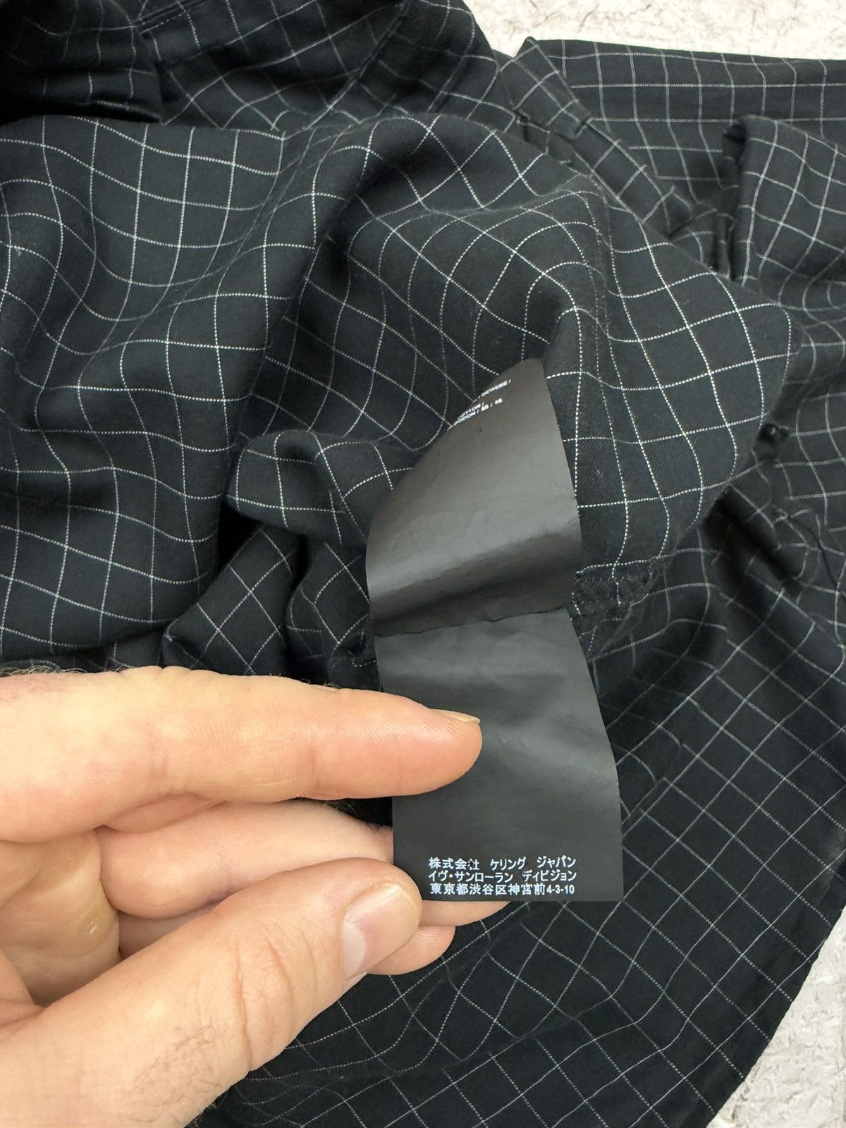 Saint Laurent Paris Saint Laurent Paris Button Up Shirt Made in Japan Size US L / EU 52-54 / 3 - 6 Thumbnail