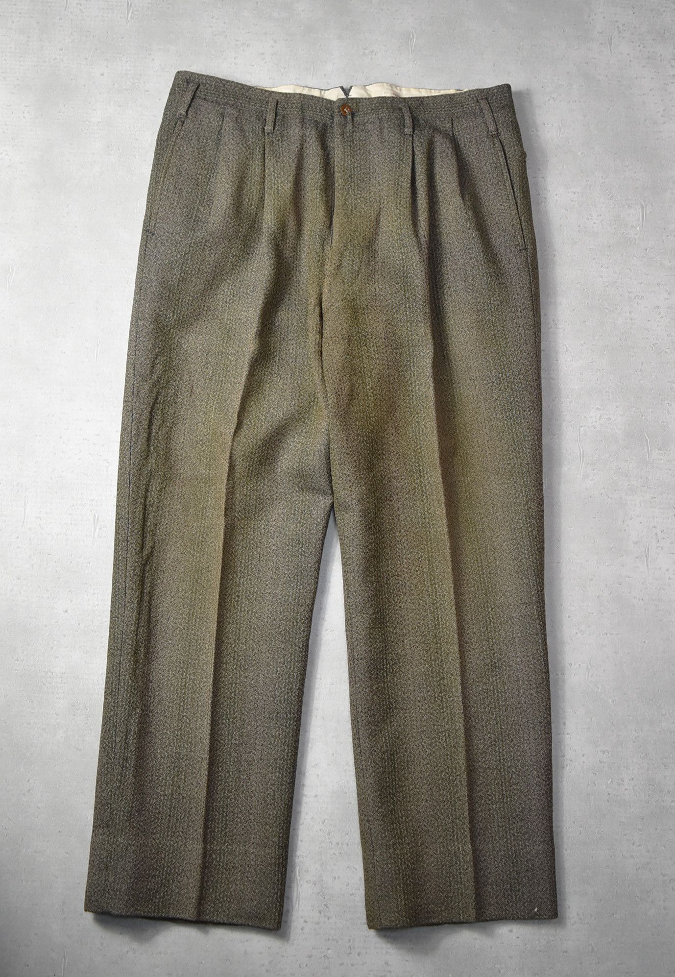 image of Vintage Old Slacks Pants 0-12-166 47 in Mix, Men's (Size 32)